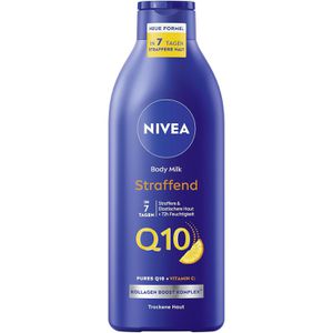 Nivea Bodylotion Body Milk Q10 Straffend, für trockene Haut, schnell einziehend, 400ml