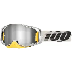 100% Armega Extra Cross BMX Brille Viggo silber verspiegelt