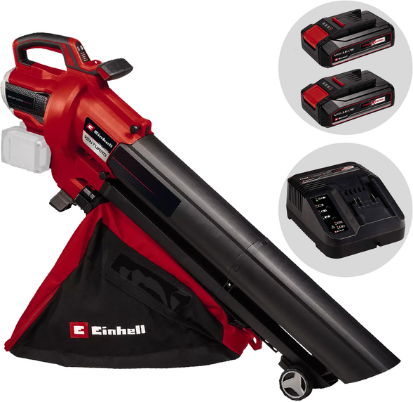 Einhell Venturro 36/240 - Soffiatore a batteria 3 in 1 - 2x18V 2.5Ah