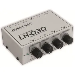 Omnitronic Lh-030, Kopfhörerverstärker, Weiss