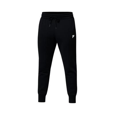 Jogginghose FABLETICS "Fabletics PANTS THE-YEAR-ROUND-TERRY-JOGGER", Herren, Gr. M, N-Gr, schwarz, Obermaterial: 87% Baumwolle CO. 13% Polyester PES., uni, relaxed fit, Hosen Jogginghose, aus Recyclingmaterialien