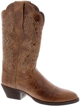 Ariat Heritage R Toe Stretchfit - Womens 10 Tan Boot B