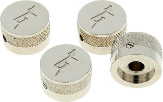 Gretsch Potiknob Set Nickel Nickel