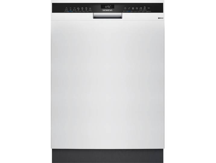 Siemens iQ300, Unterbau-Geschirrspüler, 60 cm, Weiß, SN43HW10TE