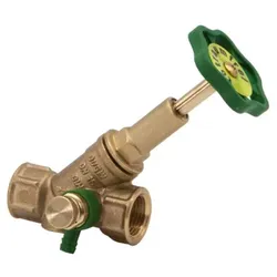 Schlösser Freistromventil 0015101500001 DN 15, Rp 1/2, mit Entleerung, steigende Spindel