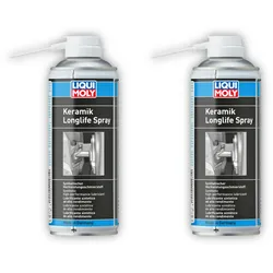 2x Schmiermittel LIQUI MOLY 20971 Keramik Longlife Spray Fett Spray 400 ml