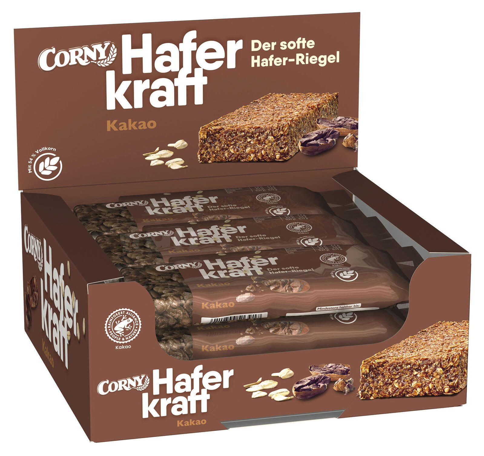 CORNY Müsliriegel Haferkraft Kakao 3012277