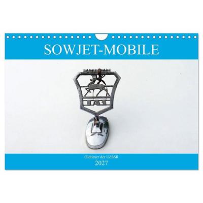 Sowjet-Mobile - Oldtimer der UdSSR (Wandkalender 2027 DIN A4 quer), CALVENDO Monatskalender