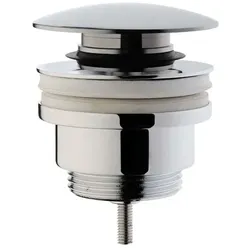 VitrA Push-Open-Ventil A45149 Chrom, Metall