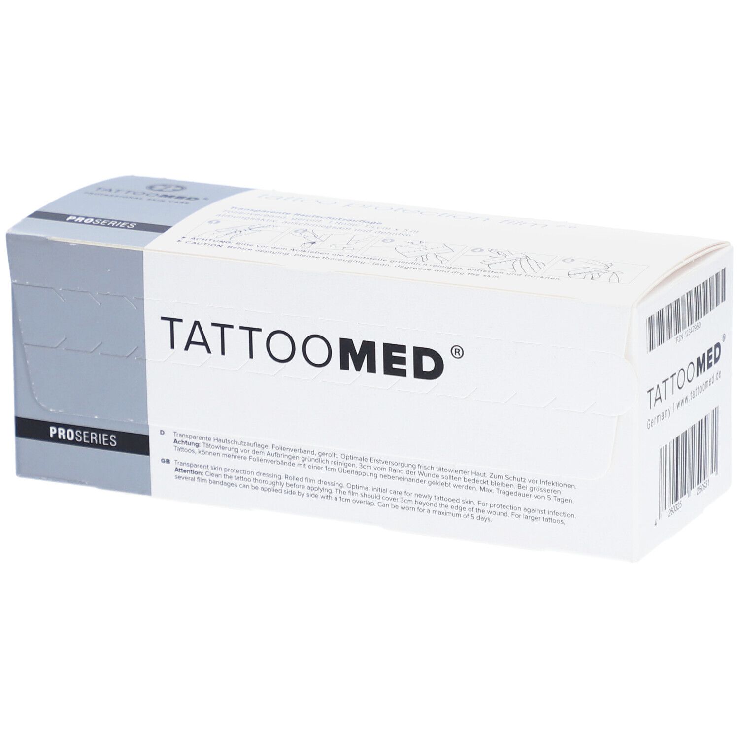 Tattoomed tattoo protection film 2.0 15 cmx5 m Ro. 1 St Pflaster