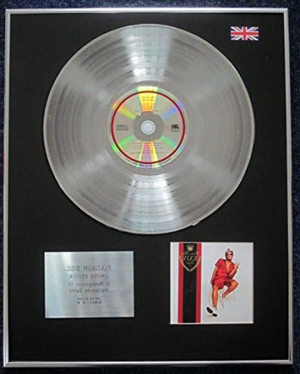 Muurdecoratie Muziek CD Presentatie LP Disc Limited Edition - Zwart - 50.8 x 40.6 cm