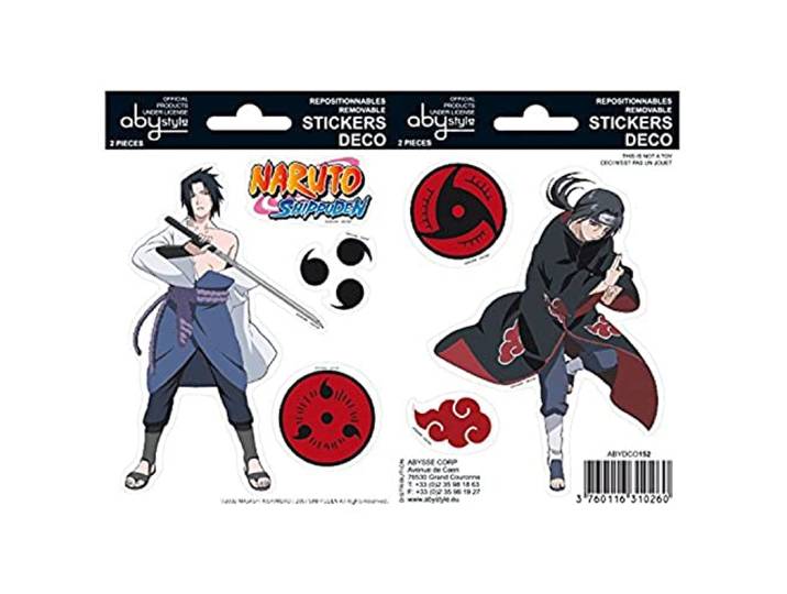 ABYstyle - NARUTO SHP - Stickers - 16x11cm - Sasuke/Itachi