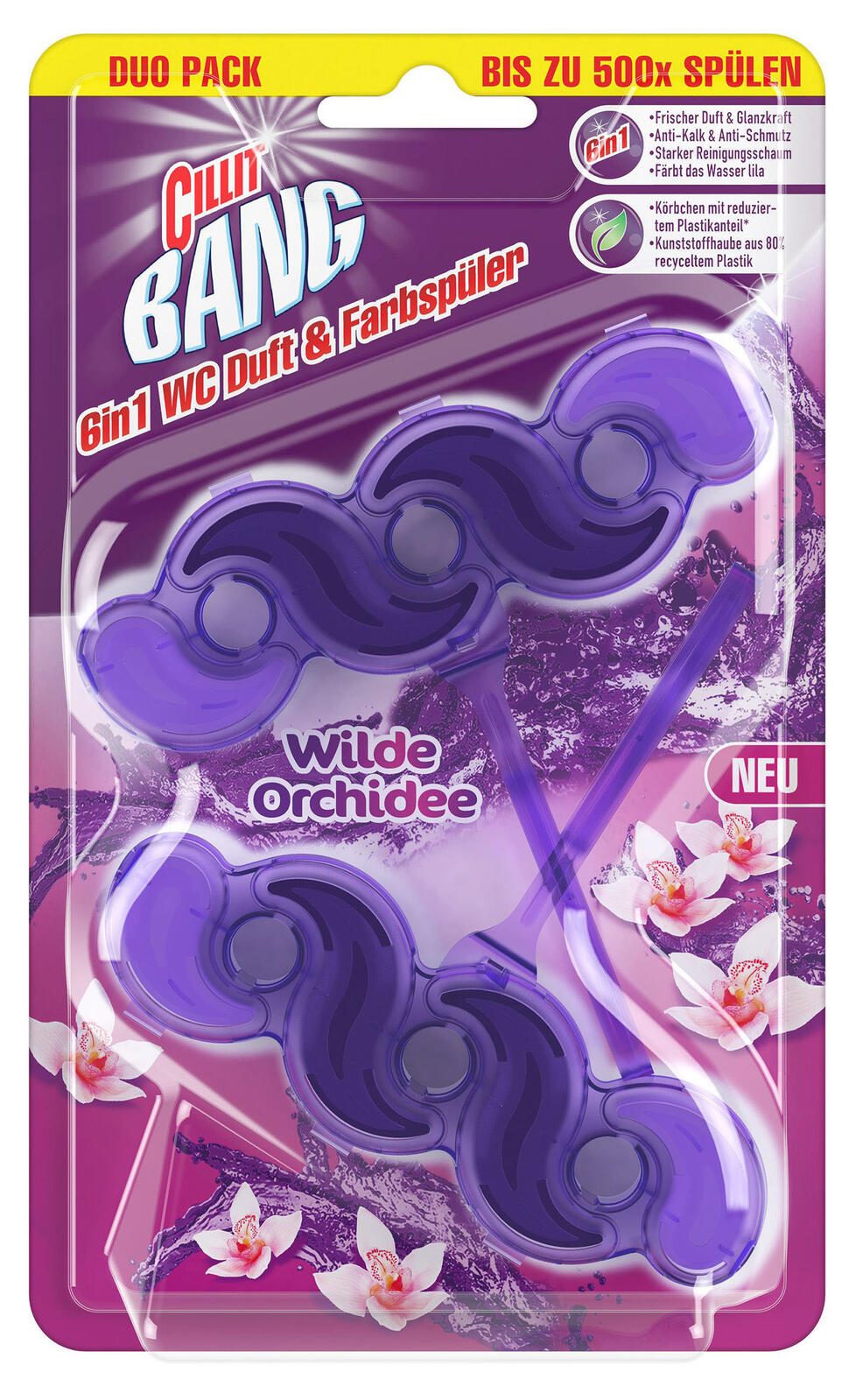 CILLIT BANG WC-Duftspüler Wilde Orchidee 2,0 St. 3116708