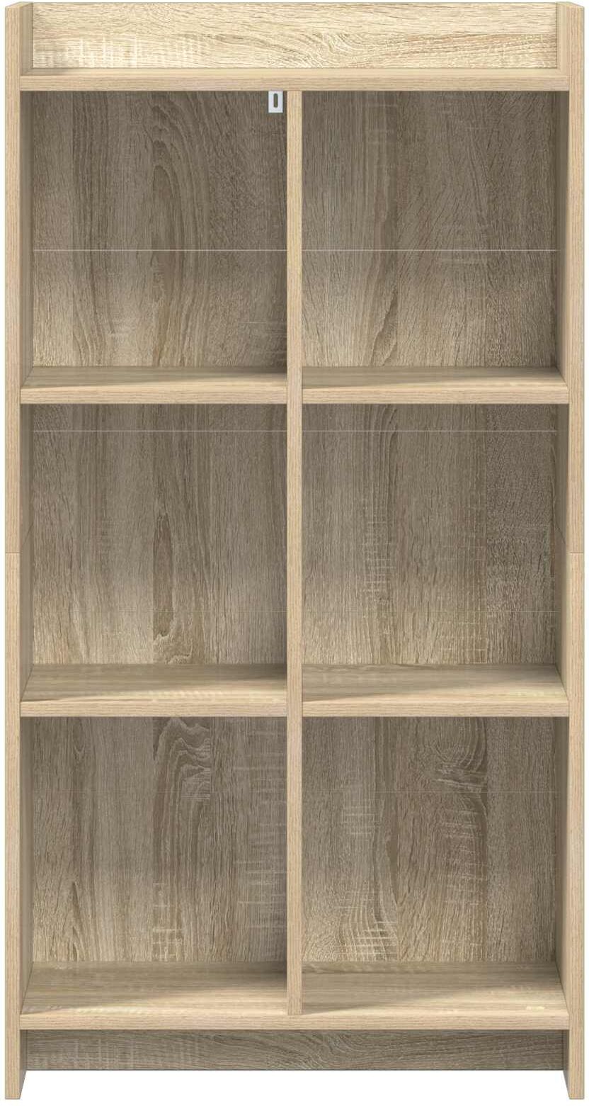 vidaXL Bibliothèque Chêne Sonoma 59 x 30 x 111 cm Bois d'ingénierie