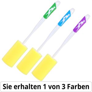 Peggy-Perfect Flaschenbürste Isolierkannenbürste, sortiert, mit Schaumstoffkopf & Kunststoffgriff, Ø 6 cm x 37 cm