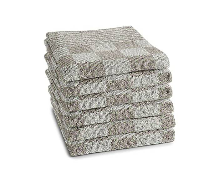 DDDDD Barbeque Küchentuch - 50x55cm - Taupe - 6 Stück