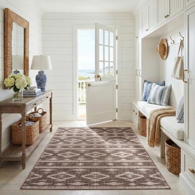 SAFAVIEH Courtyard Jerri Indoor/ Outdoor Waterproof Patio Backyard Rug