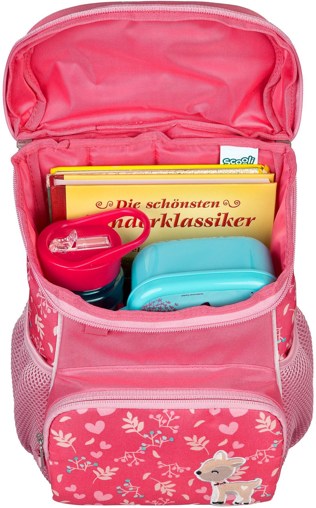 Kinderrucksack SCOOLI "Daisy D", Kinder, rosa, Polyester, Rucksäcke Kinderrucksack rosa Einheitsgröße