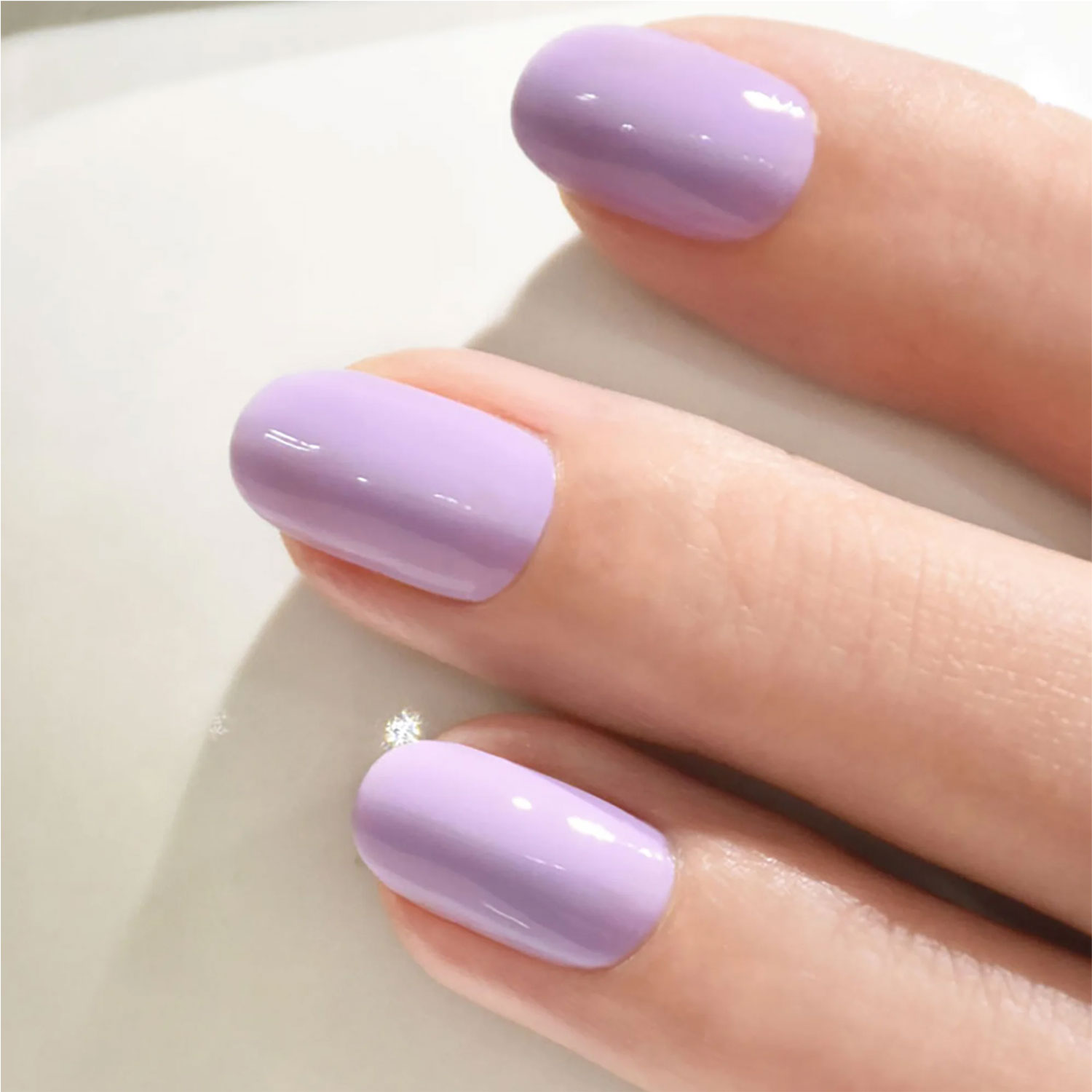 MANUCURIST Green Flash Led Nail Polish Lisa Lilas 15ml