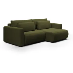 ECKSOFA Evy 3 Sitzplätze Grün