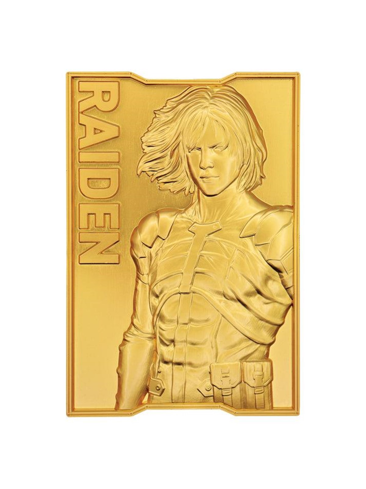 FaNaTtik - Metal Gear Solid 2 - 24K Gold Plated Raiden Ingot