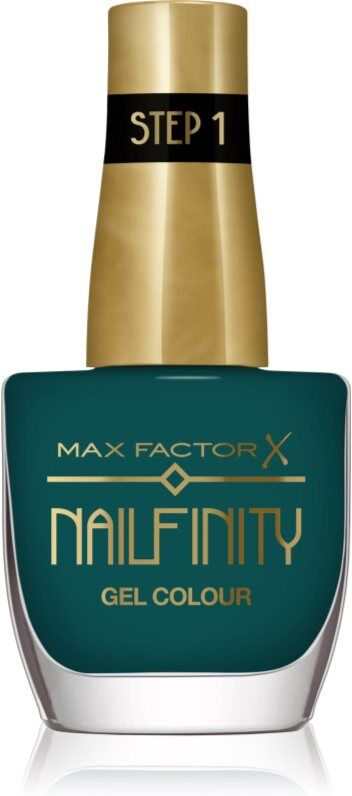 Max Factor Nailfinity Gel Colour gel nail polish without UV/LED sealing shade 865 Dramatic 12 ml