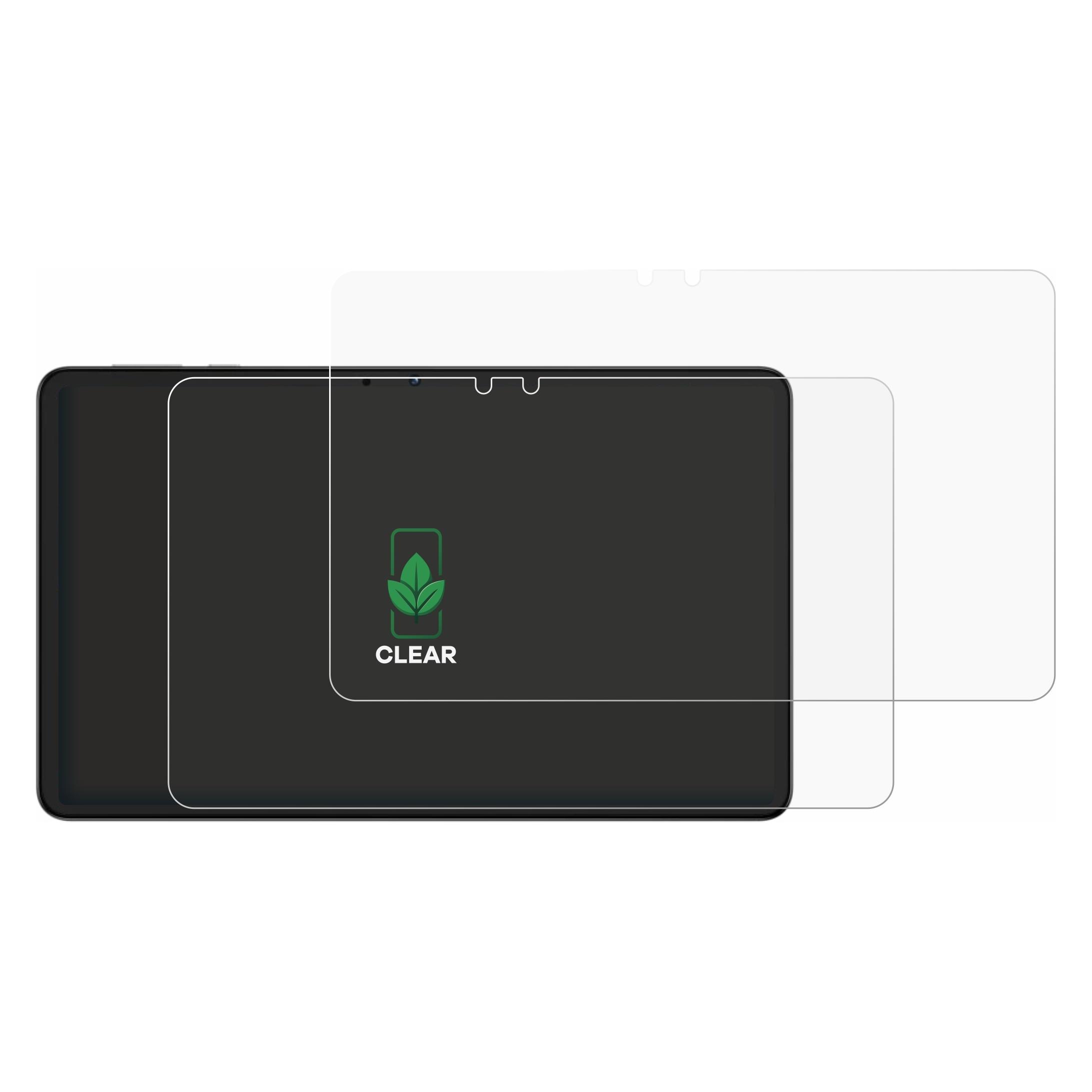 ScreenLeaf Schutzfolie für Honor Pad X7b Displayschutz Display Schutz Folie Klar Transparent (2 Stk., Honor Pad V7 Pro) (6165295)