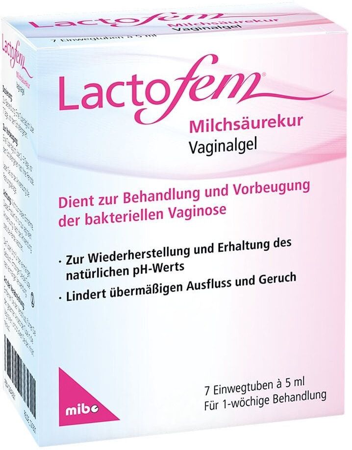 Lactofem Milchsäurekur Vaginalgel