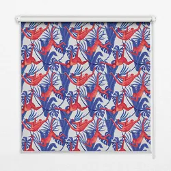 INNENROLLO - Fensterrollo - Rollo - 100x180 cm - Rote Affen
