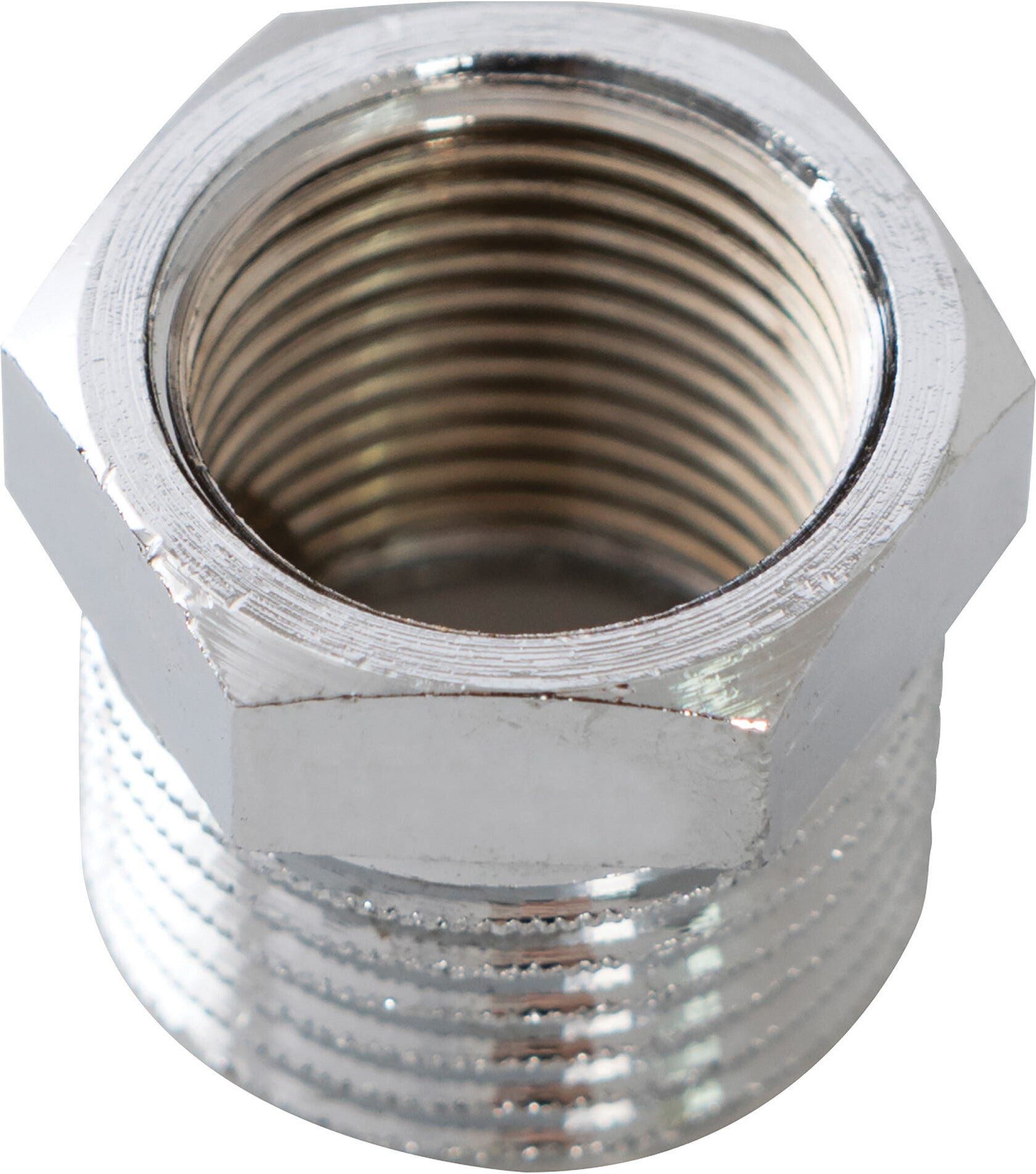 Tecnomat RIDUZIONE ESAGONALE PATTARONI OTTONE CROMATO M/F 1''x 1/2''