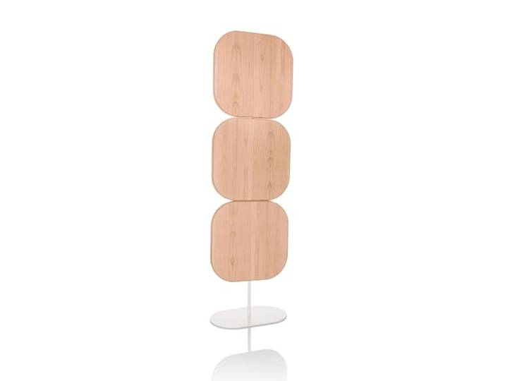 hjh OFFICE Cloison Acoustique Imitation Bois FLEXMIUT W Cloison de séparation indépendante\, Protection visuelle décorative\, Pour bureau et habitat