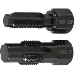 BGS Reparaturwerkzeug für Lambdasondengewinde M18 x 1,5 mm M12 x 1,25 mm 2tlg. - 65591