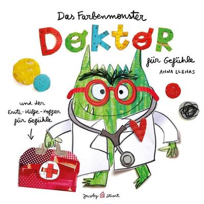 Das Farbenmonster – Doktor für Gefühle, Gebundene Ausgabe von Anna Llenas, Verlagshaus Jacoby & Stuart, 978-3-96428-190-6