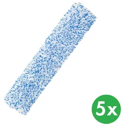 Einwascherbezug blau-weiß, 35 cm (5 Stk.)