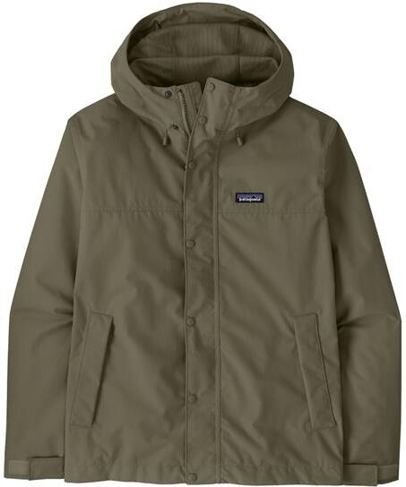 Patagonia Mens Outdoor Everyday Rain Jacket, Basin Green XXL
