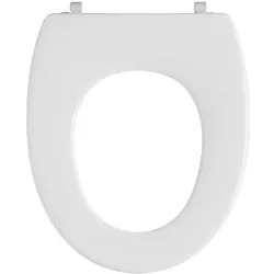 WC-Sitz Pinocchio o.Deckel Weiß Universalscharnier Edelstahl