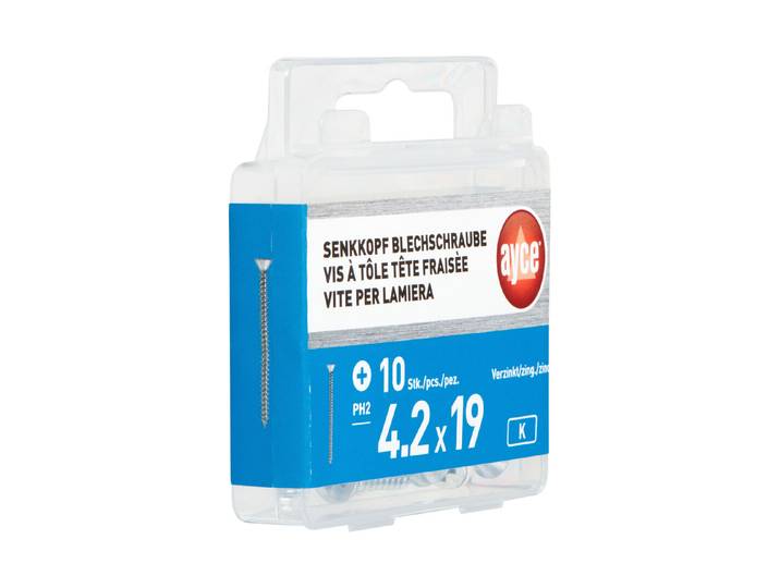 Ayce Senkkopf-Blechschraube PH2 × 19 mm