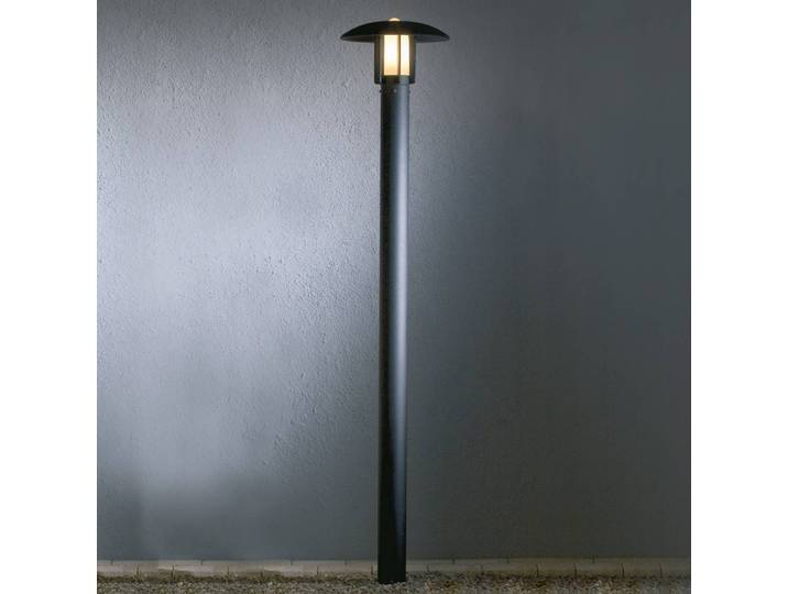 Konstsmide Mastleuchte Heimdal, Höhe 200 cm, schwarz HEIMDAL, schwarz, Aluminium, Modern