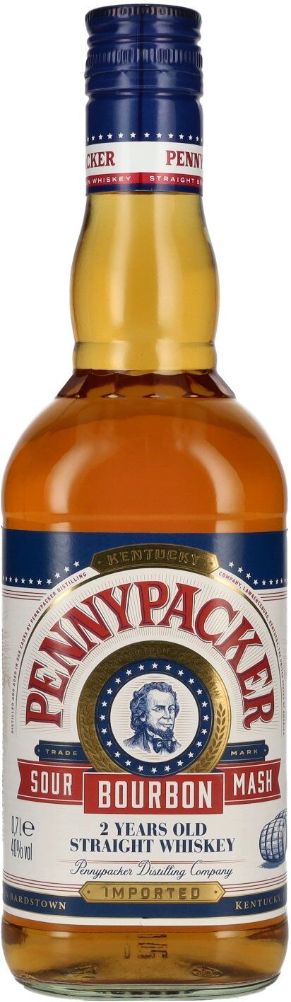 PennyPacker Kentucky Straight Bourbon Whiskey 40% Vol. 0,7l