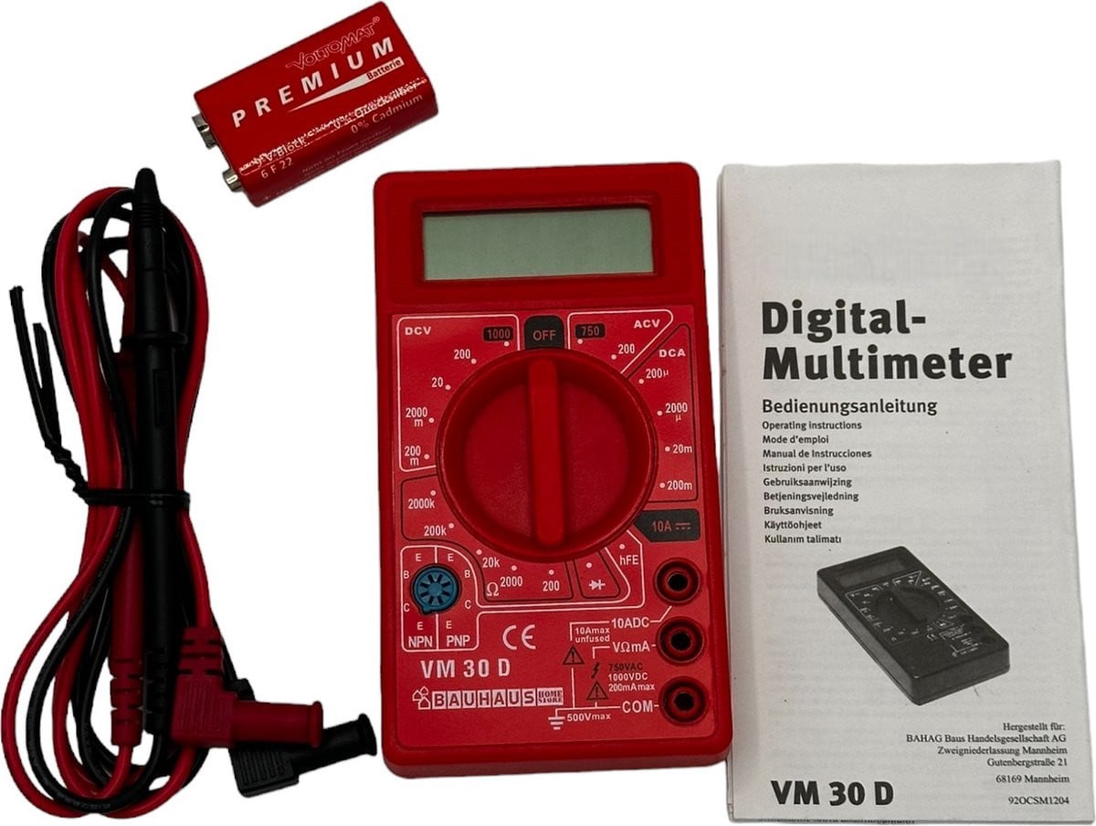 Draper Tools VM 30 D digitale multimeter