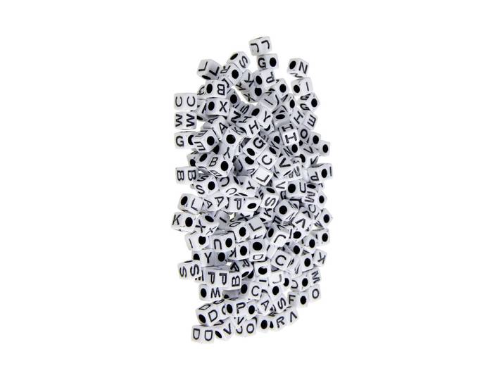 Glorex Kunststoff-Würfel Buchstaben 0.5 cm 50 g