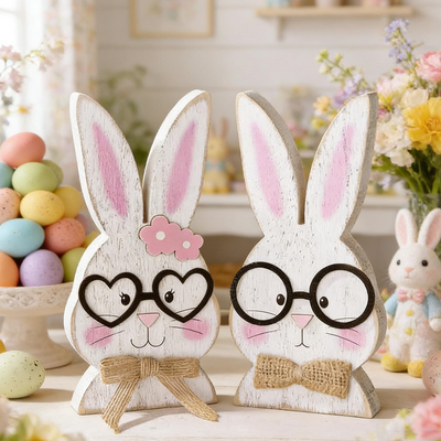 Lush Living Finds Nordic Style Home Decor, Rabbit Shaped Ornaments, Glasses Wearing Couple, Holiday Gift Items Nordic Style Home Decor, Rabbit Shaped Ornaments, Glasses Wearing Couple, Holiday Gift Items