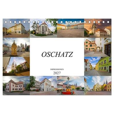 Oschatz Impressionen (Tischkalender 2027 DIN A5 quer), CALVENDO Monatskalender