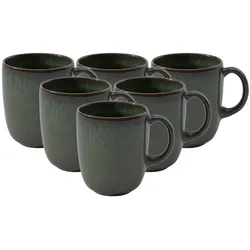 BECHER MIT HENKEL Lave Vert 400 ml 6er Set