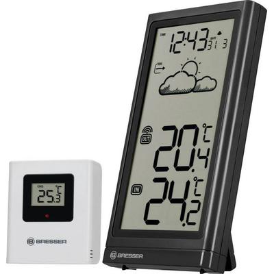 Bresser Optik Meteo Temp 7004200 Funk-Wetterstation Vorhersage für 12 bis 24 Stunden Anzahl Sensoren max. 1 St.