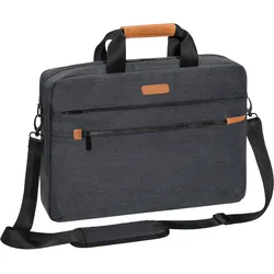 PEDEA Notebooktasche / Laptoptasche "Elegance" Pro - 15,6" für Notebooks bis 39,6cm, grau