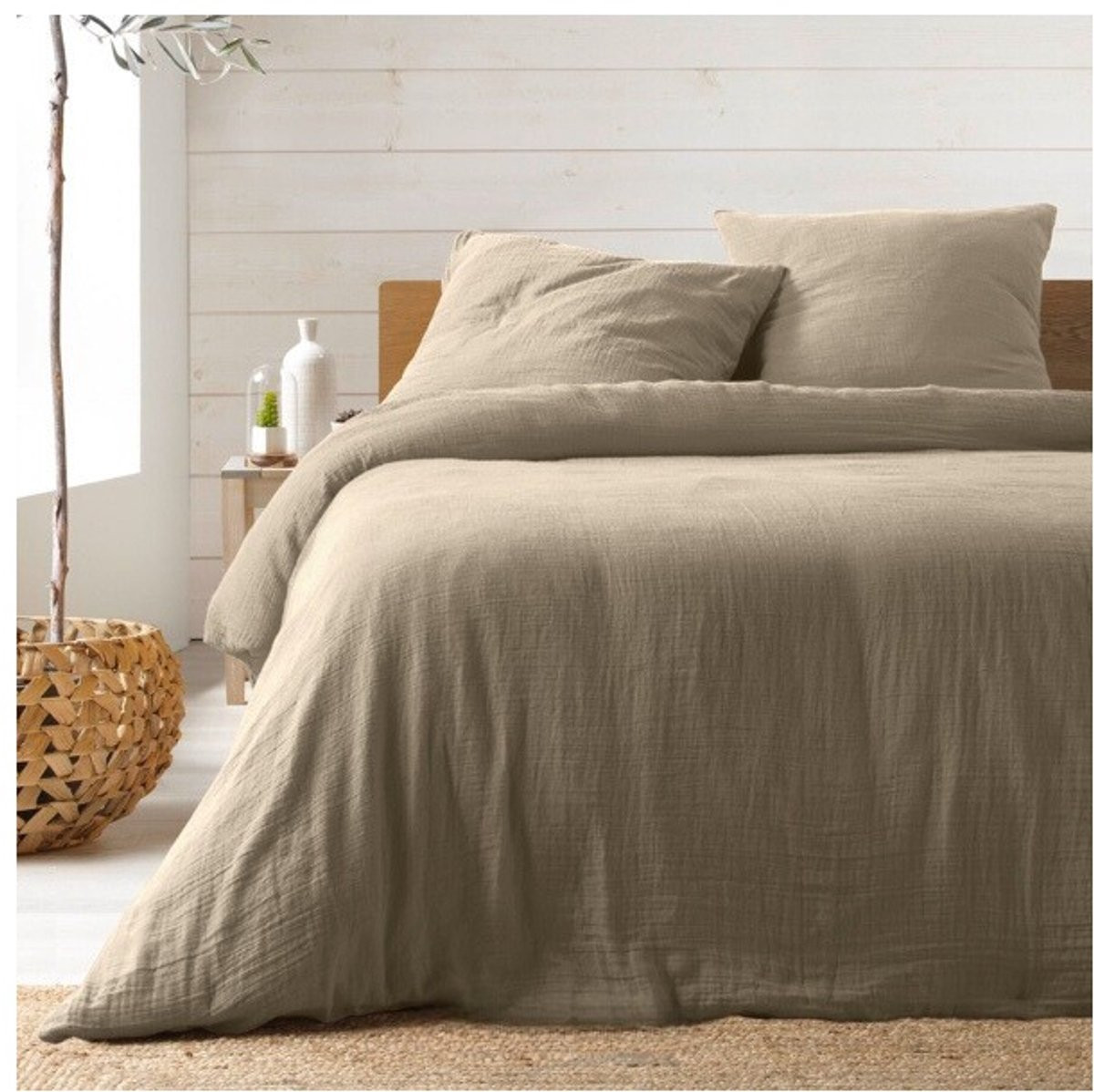 KGS Promolinge Katoenen gaas bedset voor volwassenen 240x260cm