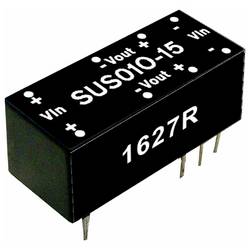 MEAN WELL SUS01M-12 DC/DC-Wandler 12 V 12 V 0.084 A 1 W Inhalt 1 St.