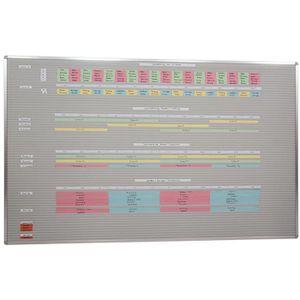 Eichner Stecktafel 9080-00130, Visiplan, 1 Modul a 73 Schlitze, 200 x 130cm