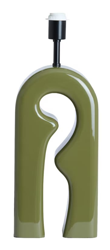 Light & Living Lampvoet Mistra Olijfgroen Hoogte: 53 cm